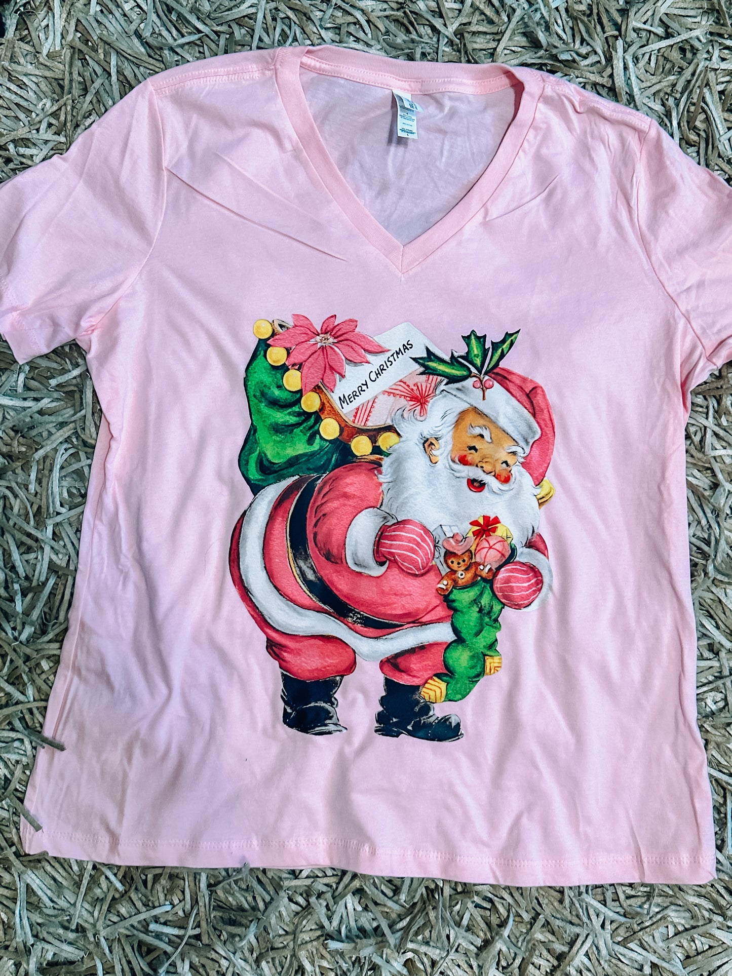 Vintage Santa Tee - Southern Divas Boutique