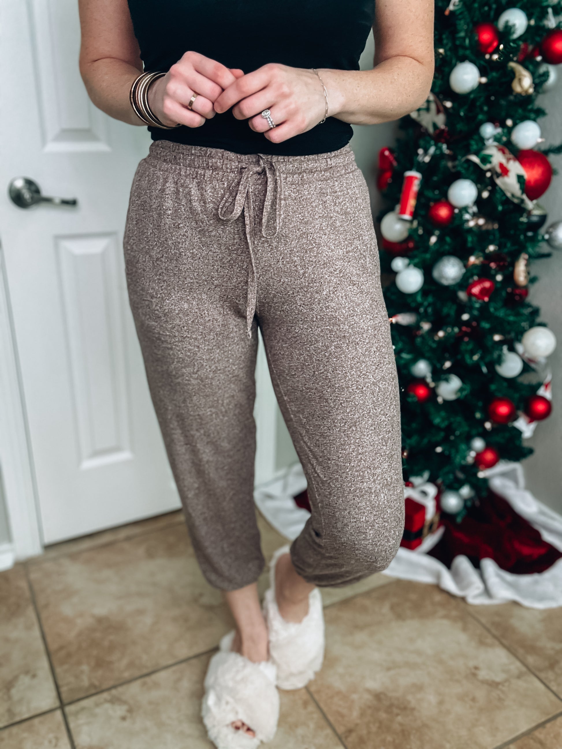 My Go To Joggers - Brown - Southern Divas Boutique