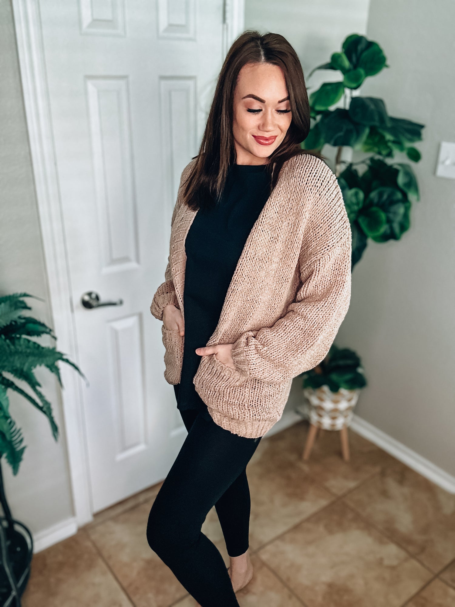 Cozy Moment Cable Knit Cardigan - Southern Divas Boutique