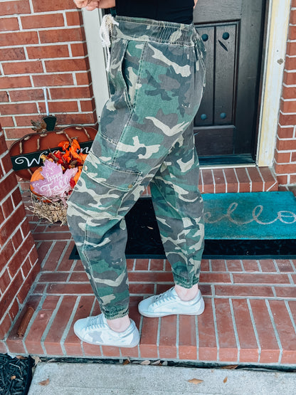 Hunting Season Camo Joggers - Southern Divas Boutique