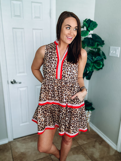 For The Love of Leopard Dress - Southern Divas Boutique