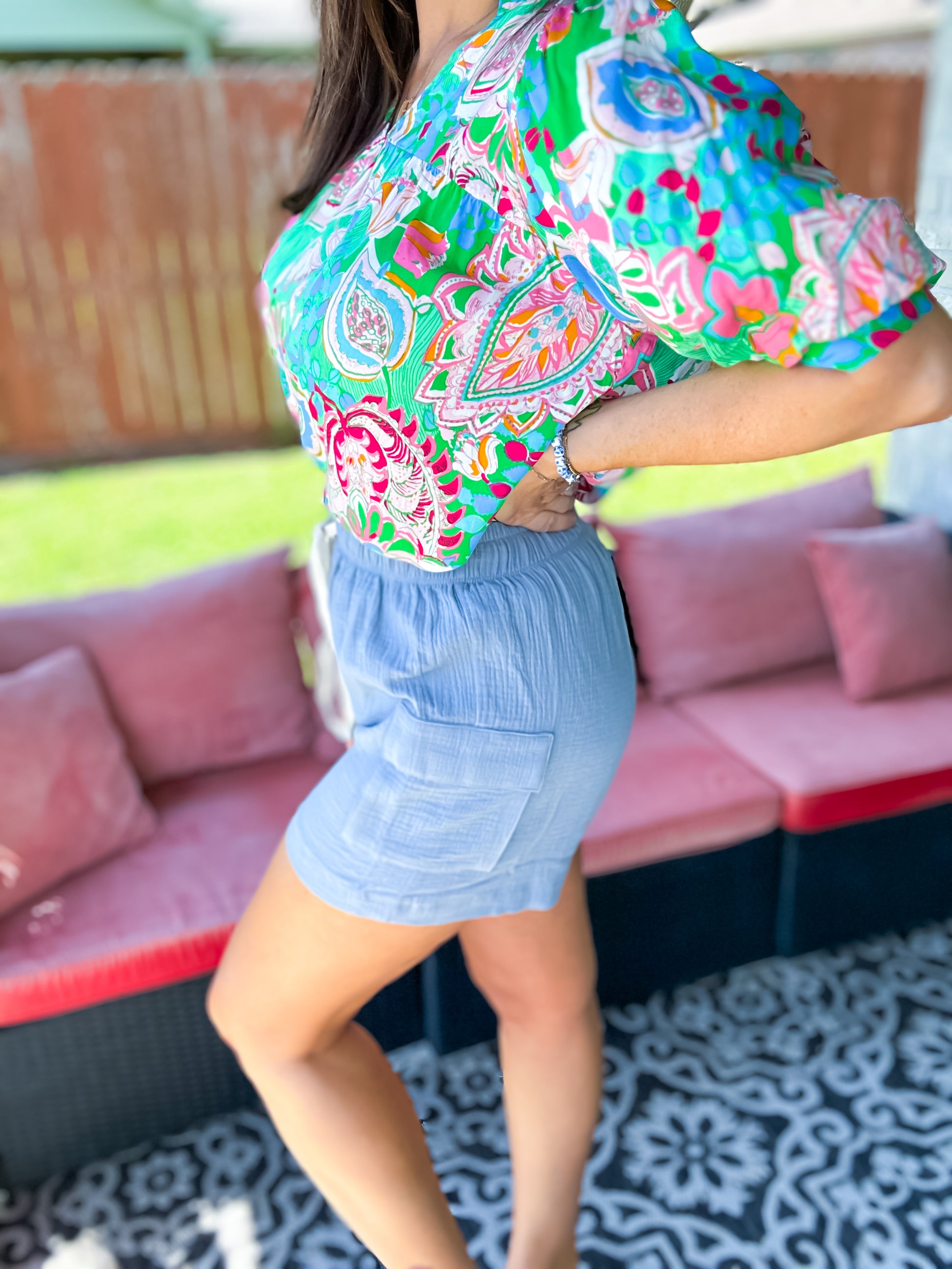 Daily Basis Shorts - Denim - Southern Divas Boutique