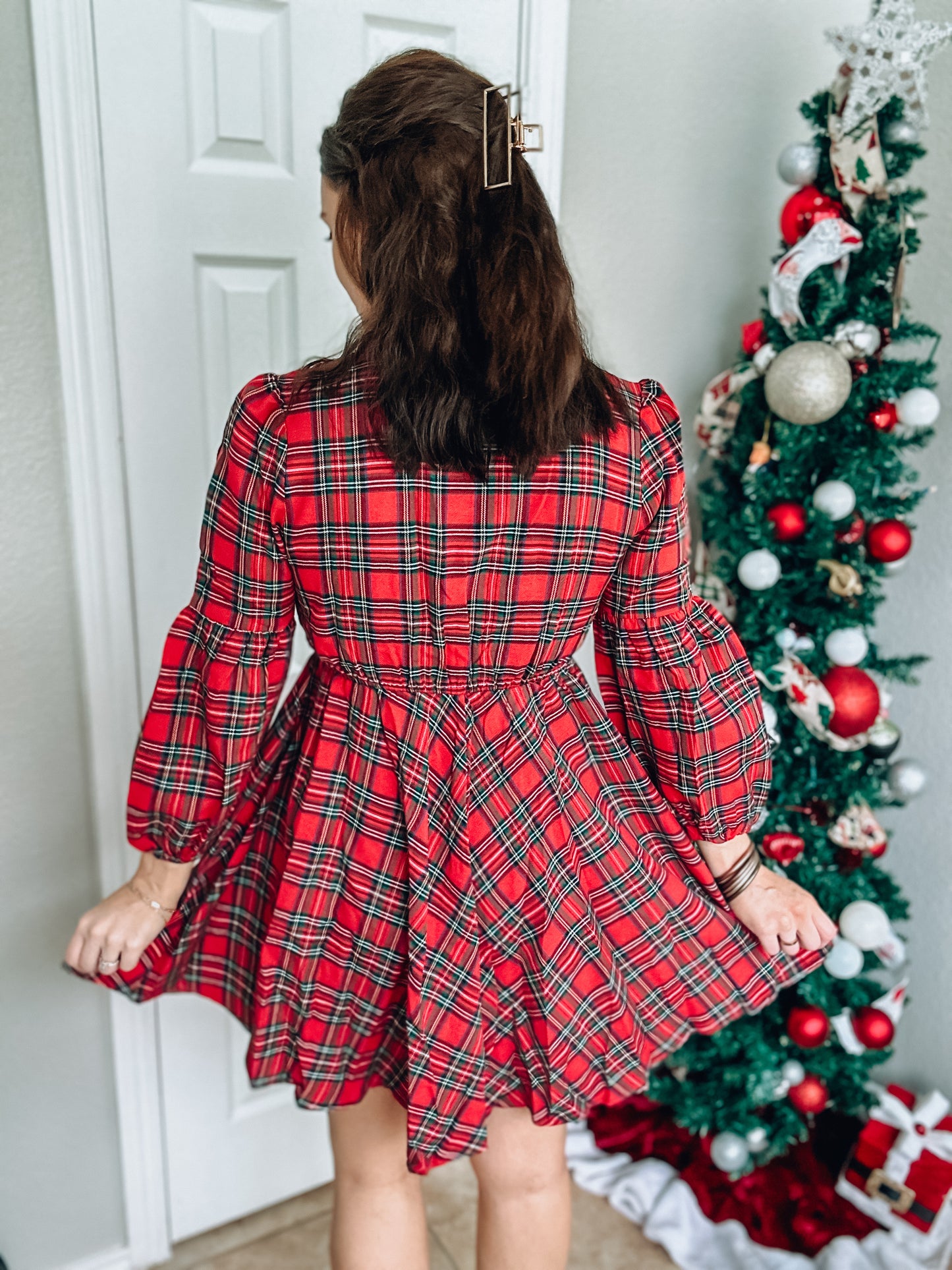 Pretty In Plaid Mini Dress - Southern Divas Boutique