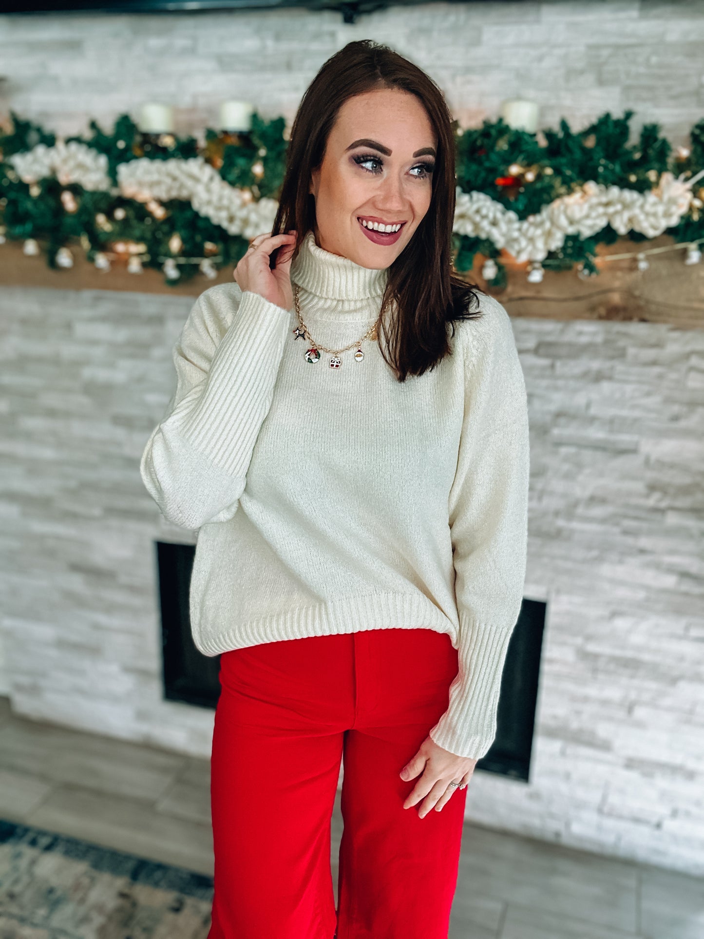 Fireside Cozy Knit Sweater - Southern Divas Boutique