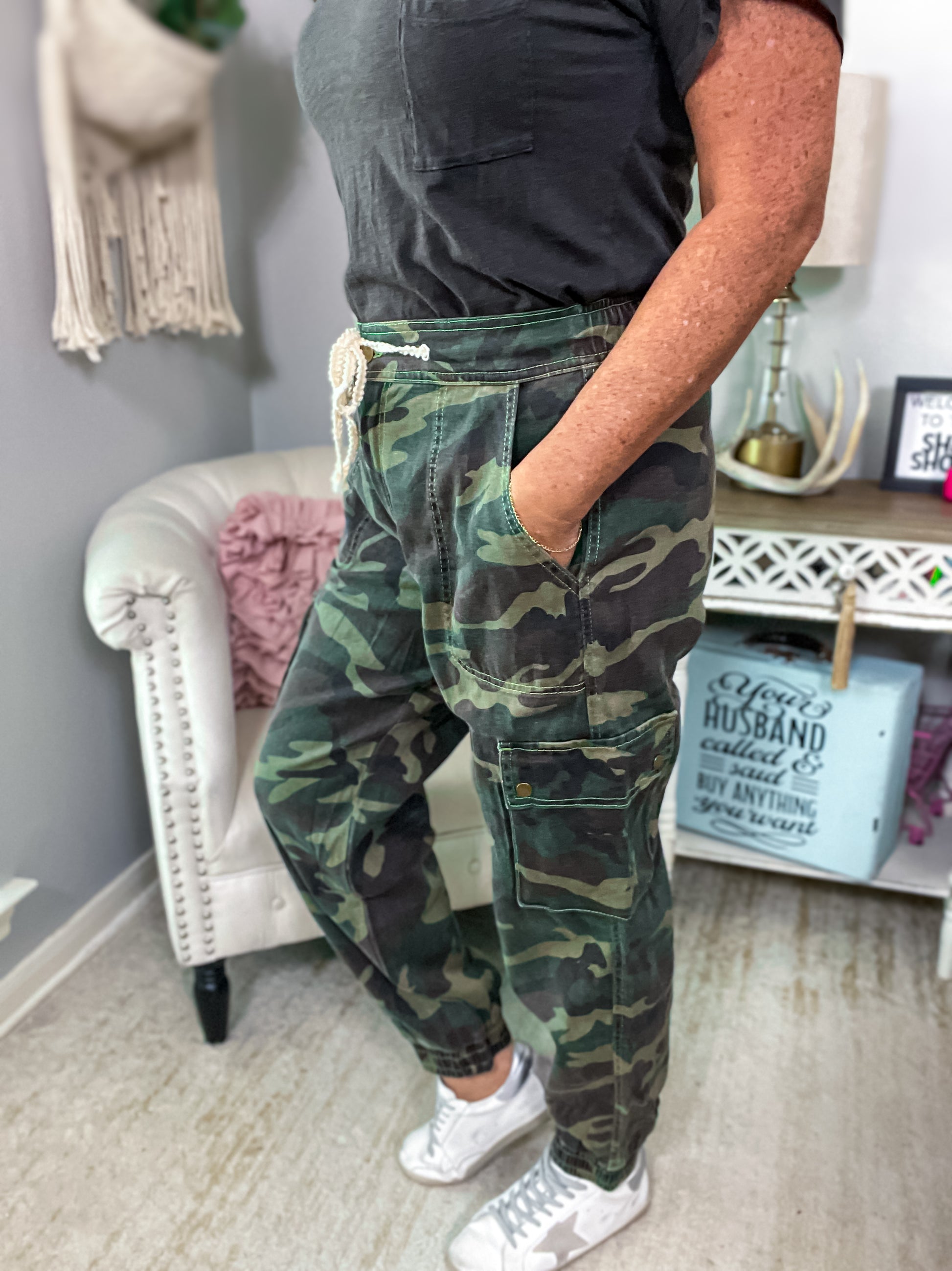 Hunting Season Camo Joggers - Southern Divas Boutique