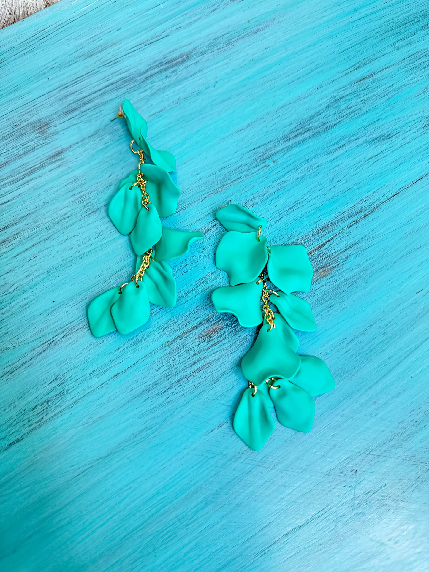 4.75" Tiered Petal Earrings - Southern Divas Boutique